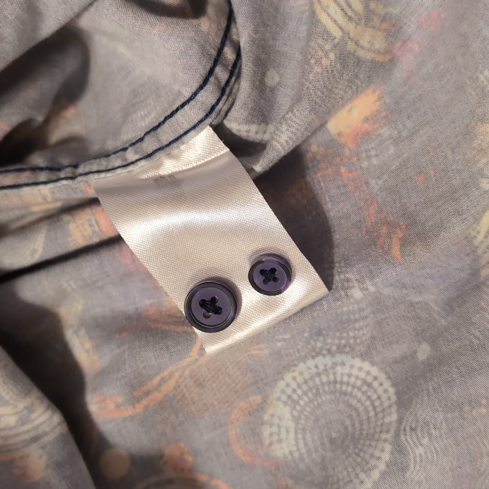 Retired Visconti Black Short Sleeve Button Down - Picture 10 of 10